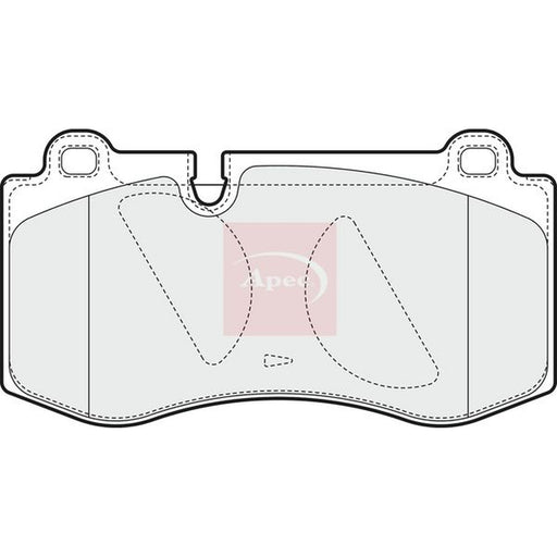 Apec Front Brake / Discs & Pads fits Mercedes-Benz S-Class 2005-2013