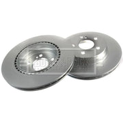 Borg & Beck Front & Rear Brake Discs & Pads fits Mercedes-Benz E-Class T-Model