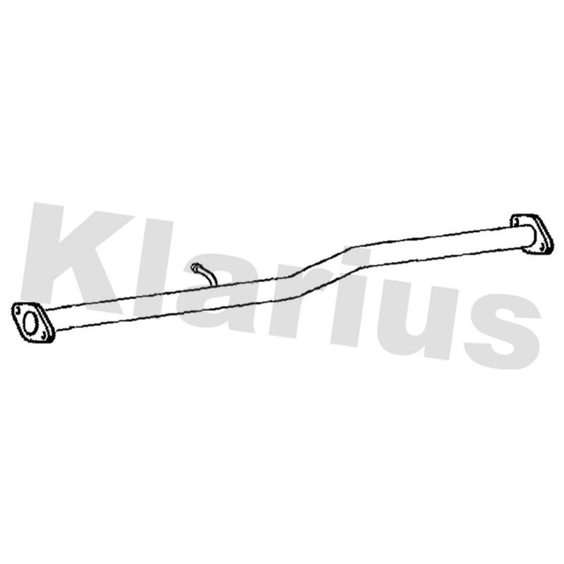 Klarius Exhaust Pipe OD fits Hyundai IX35 2010-2015 1.7