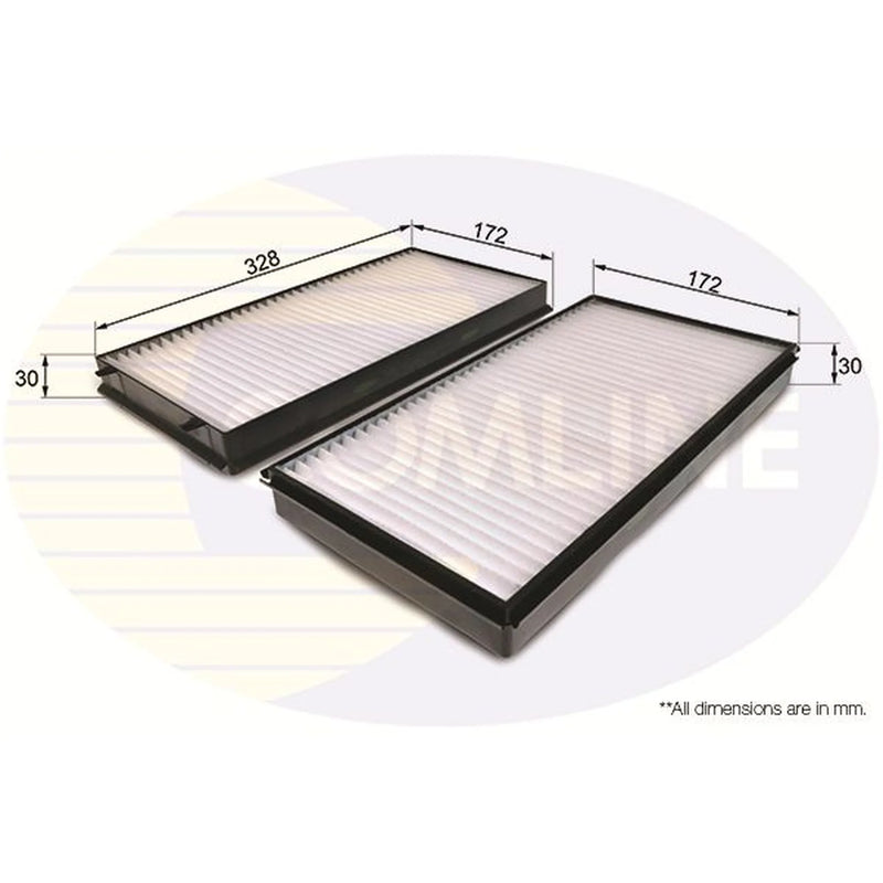 Comline Cabin Air Filter (Pollen Filter) fits Alpina B7 2003-2008 4.4