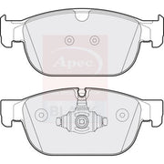 Apec Black Front Brake Pad Set fits Polestar Polestar 2 2019-2023