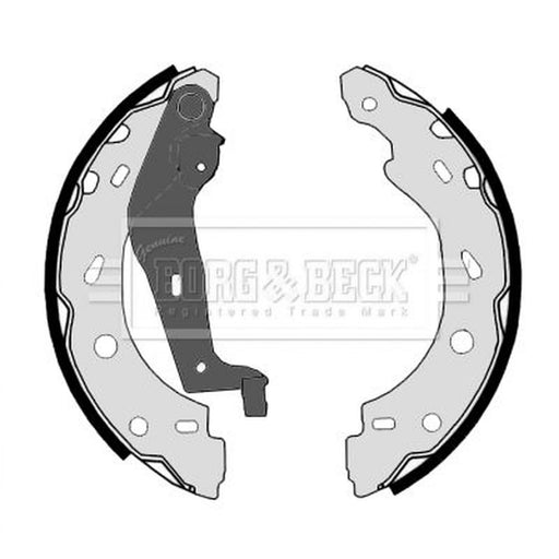 Borg & Beck Brake Shoe Set Axle Kit BBS6309