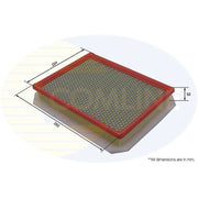 Comline Engine Air Filter EAF552