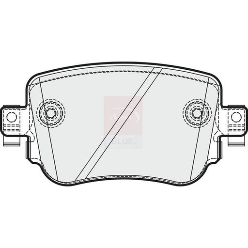 Apec Rear Brake Pad Set PD3738