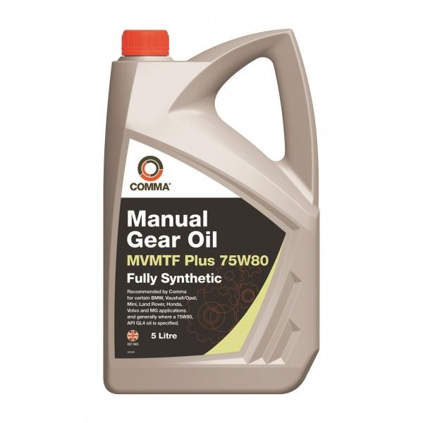 Comma MVMTF Plus Transmission Fluid 75W80 - 5 Litre Comma  - Dynamic Drive