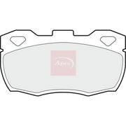 Apec Front Brake Pad Set fits Land Rover 110/127 1983-1990 2.5 3.5