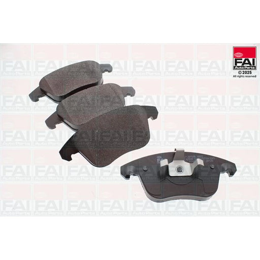 FAI Front Brake Pad Set fits Citroën C4 Grand Picasso I 2006-2013 1.6 2.0
