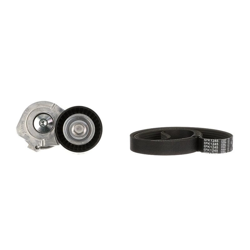 Gates V-Ribbed Belt Set fits Chevrolet Cruze 2012-2015 1.7