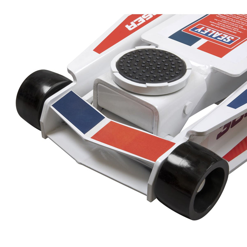 Sealey Low Profile Long Reach Trolley Jack with Rocket Lift 3 Tonne 3000SER Sealey - Dynamic Drive