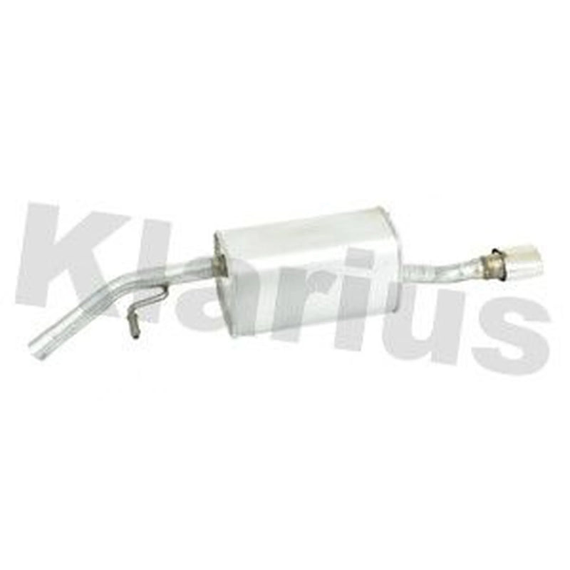 Klarius Box With Tail Pipe Rear fits Peugeot 208 I 2012-2019 1.2