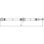 NAPA Brake Hydraulic Hose Line Front Left NBH1309