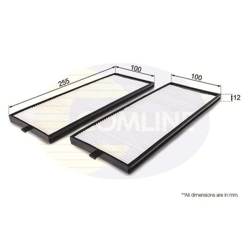 Comline Service Kit with Air, Oil & Cabin Filters fits Hyundai Accent II