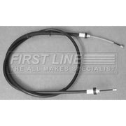 First Line Handbrake Cable Left Rear fits Dacia Duster 1984-1993 1.4 1.6
