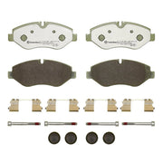 Brembo 4 x Front Brake Pad Set fits Iveco Daily IV 2006-2011