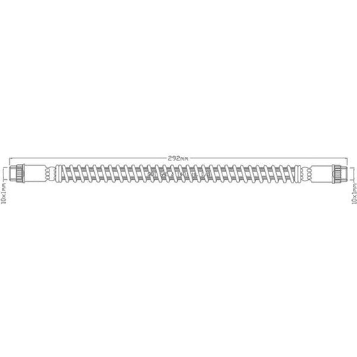 Juratek Brake Hydraulic Hose Line Right JBH1034