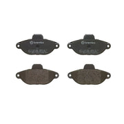 Brembo 4 x Front Brake Pad Set fits Fiat Cinquecento 1991-1999 0.7 0.9 1.1