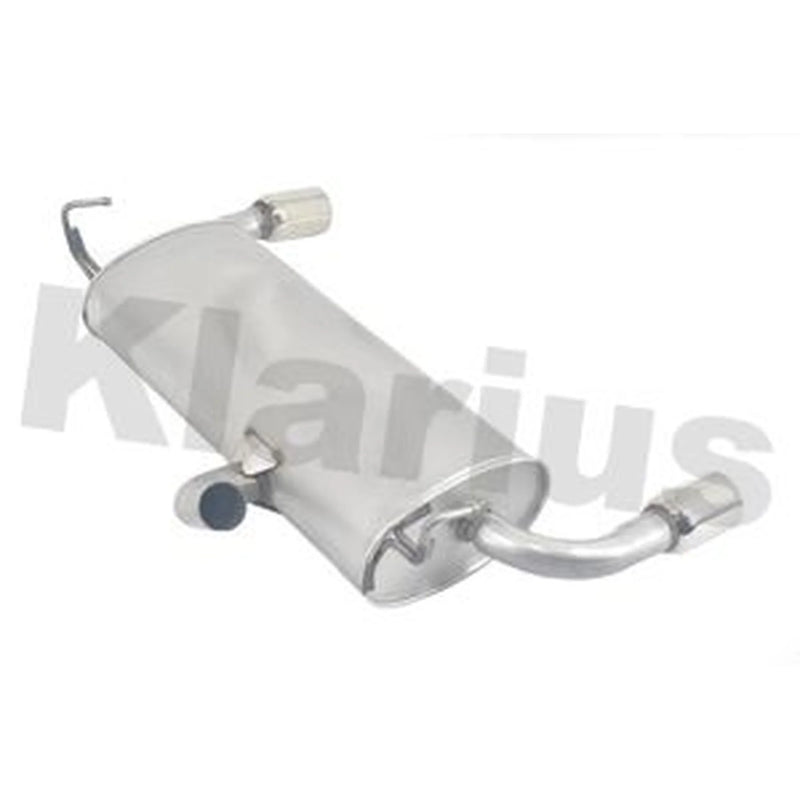 Klarius Box With Tail Pipe Rear fits Ford Kuga II 2013-2019 1.5 2.0