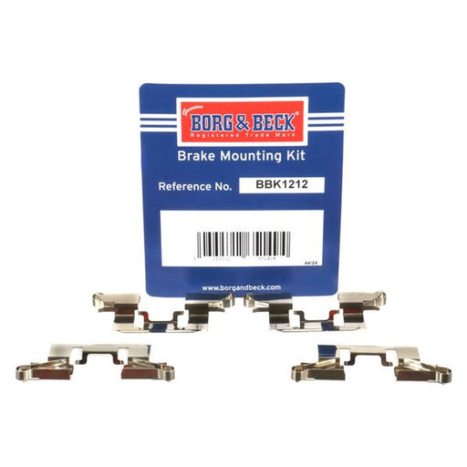 Borg & Beck Brake Pad Accessory Fitting Kit Front BBK1212
