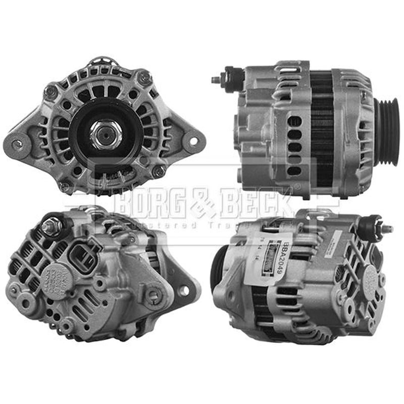 Borg & Beck Car Alternator 12V fits Hyundai Amica / Atoz 1998-2010 1.0 1.1