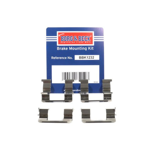 Borg & Beck Brake Pad Accessory Fitting Kit Front BBK1232