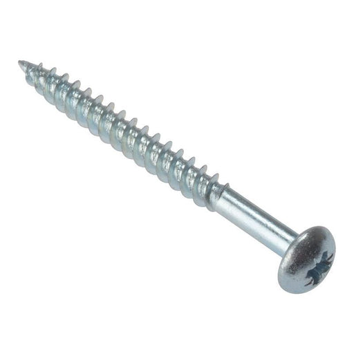 Forgefix General Purpose Pozi Compatible Screw Round Head TT ZP 1in x 10 Box 200 ForgeFix - Dynamic Drive