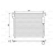 Valeo Air Conditioning Condenser 814483