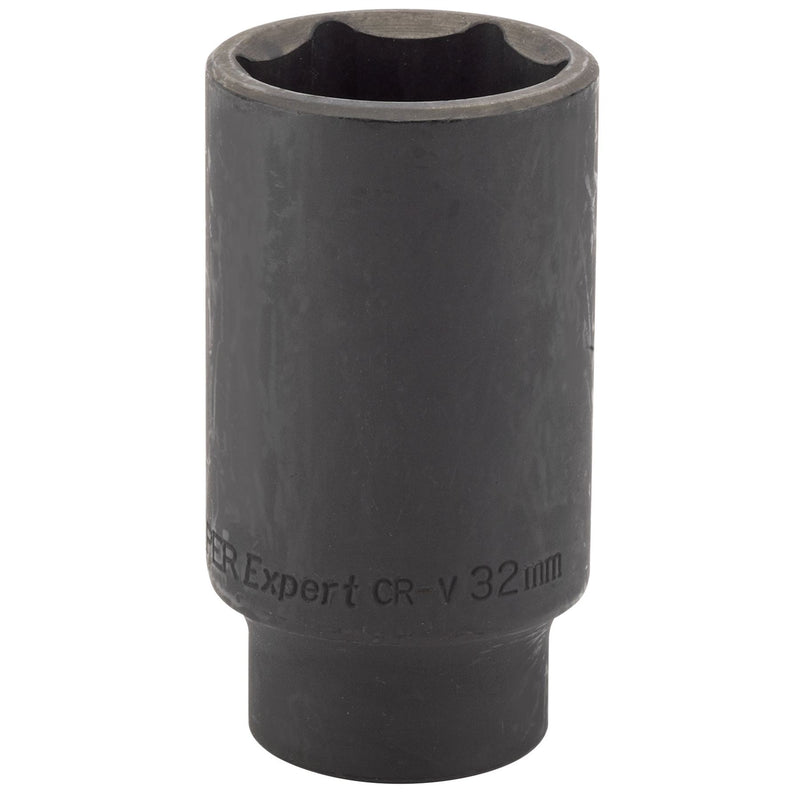 Draper Deep Impact Socket, 1/2" Sq. Dr., 32mm 35519 Draper - Dynamic Drive