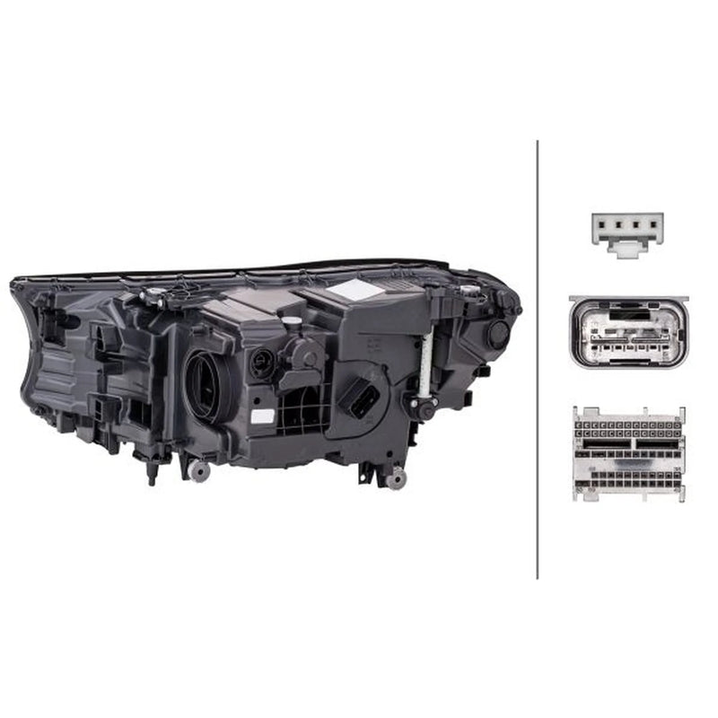 Hella Headlight Headlamp LED Right fits BMW 7 2015-2020