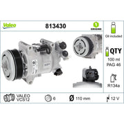 Valeo Air Conditioning Compressor 813430
