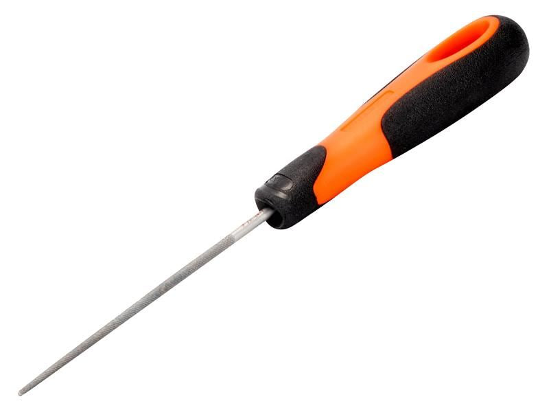 Bahco 1-230-08-2-2 ERGO™ Handled Round Second Cut File 200mm (8in) Bahco - Dynamic Drive