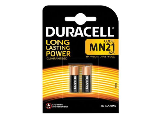Duracell MN21 A23 LRV08 Battery (Pack 2) Duracell - Dynamic Drive