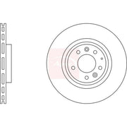 Apec 2 x Vented Brake Discs fits Mazda RX-8 2003-2012 1.3