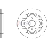 Fahren Front & Rear Brake Discs & Pads fits Land Rover Freelander 2 2006-2014