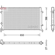 Denso Engine Radiator DRM32043