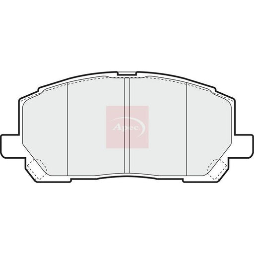 Apec Front Brake Pad Set fits Lexus Rx 2000-2003