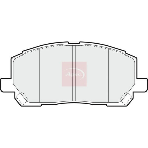 Apec Front Brake Pad Set PAD1282
