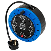 Draper 230V 13A 4 Socket Cassette Reel, 5m