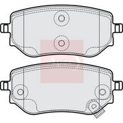 Apec Rear Brake Pad Set PAD2240