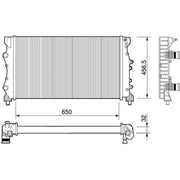Mahle Engine Radiator CR 1110 000P