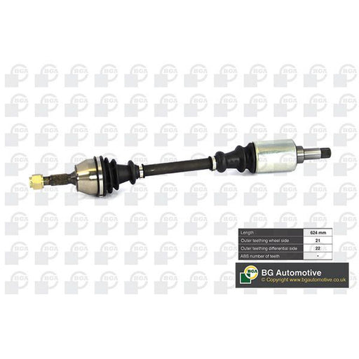 BGA CV Drive Shaft Driveshaft Front Left fits Citroën Saxo 1996-2004