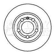 Key Parts Front & Rear Brake Discs & Pads fits VW Golf 1999-2006 1.8 1.9 2.3 2.8