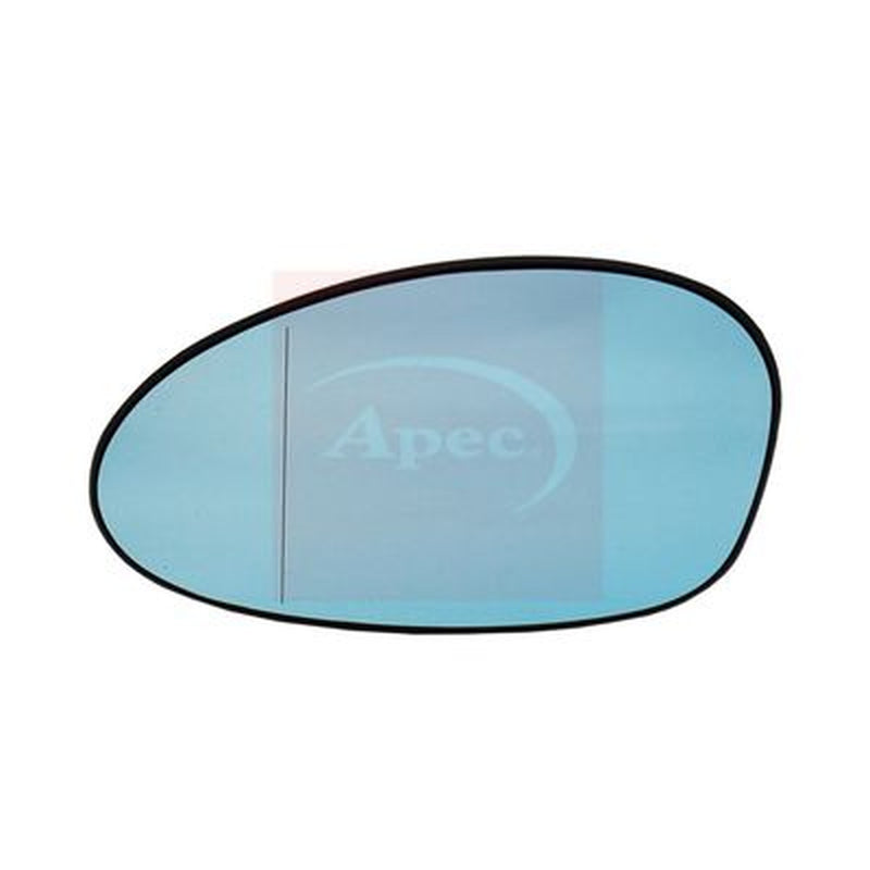 Apec Exterior Wing Mirror Glass Left fits BMW 1 2004-2013