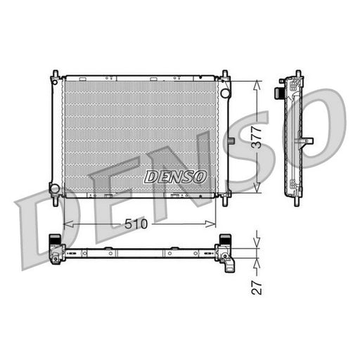 Denso Engine Radiator DRM46003