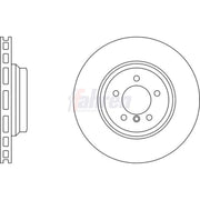 Fahren Front Vented & Rear Vented Brake Discs & Pads fits BMW 3 2004-2013