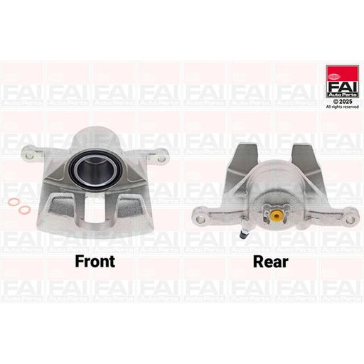 FAI Brake Caliper Assembly Front Left fits Honda Civic VII 2000-2005 1.4 2.0