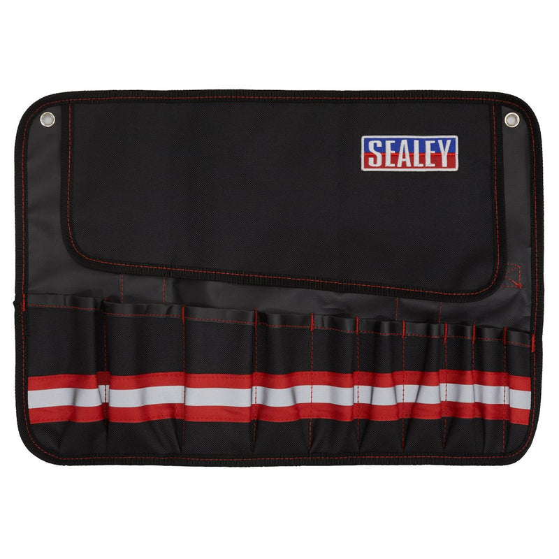 Sealey 10-Pocket Tool Roll SMC45 Sealey - Dynamic Drive
