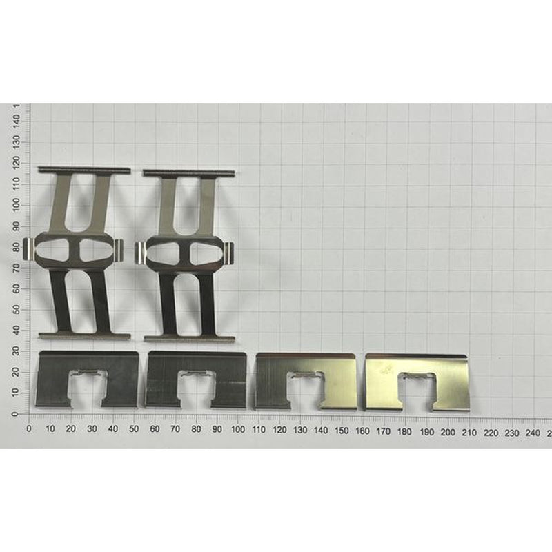 Juratek Brake Pad Accessory Fitting Kit Rear fits Fiat Sedici 2006-2014 2.0