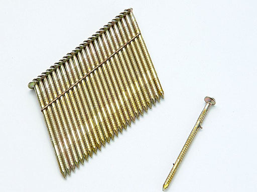 Bostitch 28° Galvanised Ring Shank Stick Nails 3.1 x 90mm (Pack 2000) Bostitch - Dynamic Drive