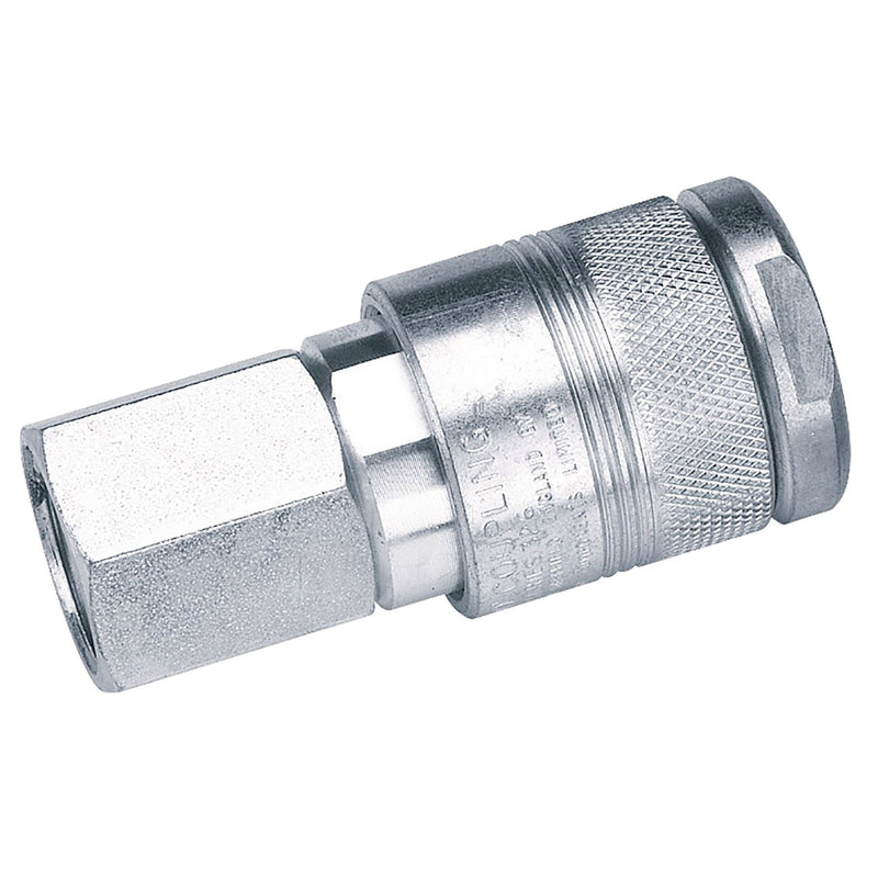 Draper 1/2 BSP Female Thread Air Line Coupling 25856 Draper - Dynamic Drive