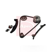 Apec Timing Chain Kit Set 124 Links fits Citroën C1 2005-2014 1.0